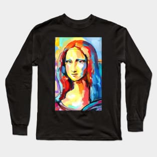 mona lisa Long Sleeve T-Shirt